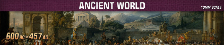 Shop Dark Horse Hobbies for 10mm Scale Ancient Miniatures products - Today!