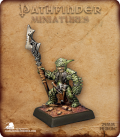 Pathfinder Miniatures: Staunton Vhane, Dwarf Anti-Paladin (painted by Derek Schubert)
