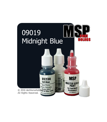 Master Series Paint: Core Colors - 09019 Midnight Blue (1/2 oz)