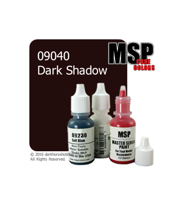 Master Series Paint: Core Colors - 09040 Dark Shadow (1/2 oz)