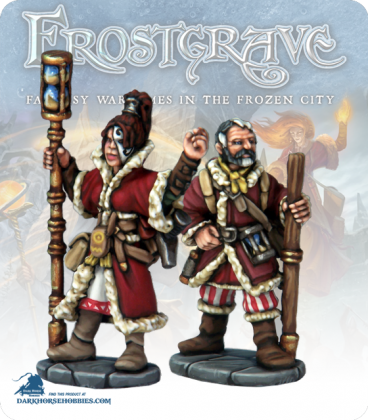 Frostgrave: Wizards - Chronomancer & Apprentice
