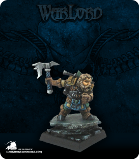 Warlord: Dwarves - Durin, Dwarven Pathfinder Sergeant (painted by Dave Coulson)