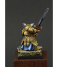Warlord: Dwarves - Logrim Battlefury, Captain (painted by Philip Esterle)