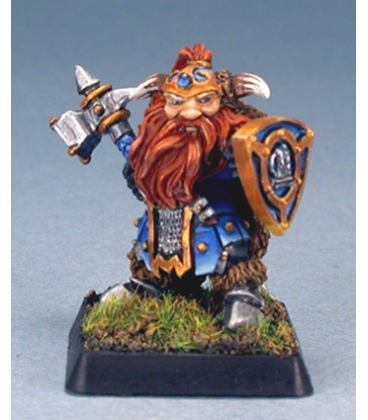 Warlord: Dwarves - Fulumbar Ironhammer, Captain (painted by John Bonnot)