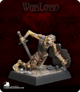 Warlord: Necropolis - Burrowing Zombie (painted by JBG)