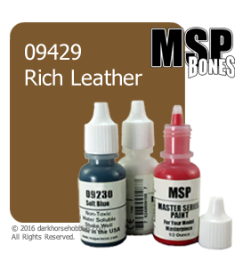 Master Series Paint: Bones Colors - 09429 Rich leather (1/2 oz)