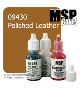 Master Series Paint: Bones Colors - 09430 Polished Leather (1/2 oz)