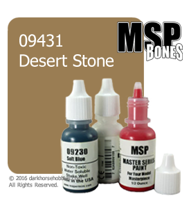 Master Series Paint: Bones Colors - 09431 Desert Stone (1/2 oz)