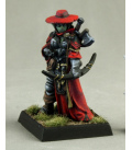 Pathfinder Miniatures: Imrijka, Iconic Half-Orc Inquisitor (painted by Nic Daniel)