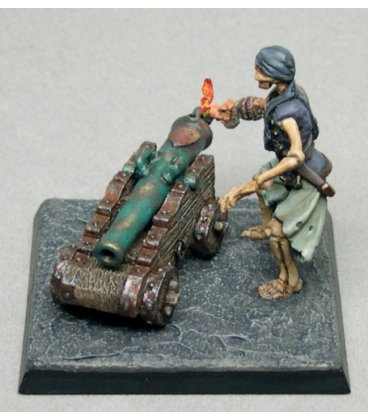 Warlord: Razig - Soul Cannon, Warmachine (painted by Rhonda Bender)