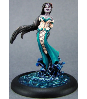 Warlord: Razig - Clarissa, Banshee Mage (painted by Alison Bailey)