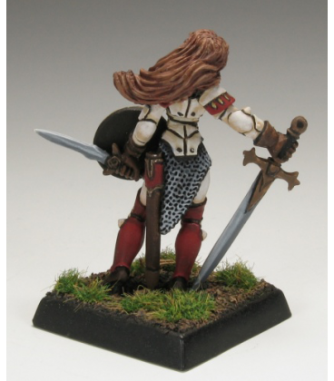 Warlord: Blade Sisters - Nicole of the Blade II, Captain (painted by Anne Foerster)