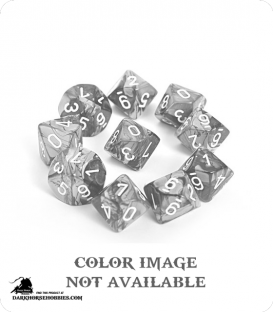 Chessex: Gemini Red Purple/Gold d10 dice set