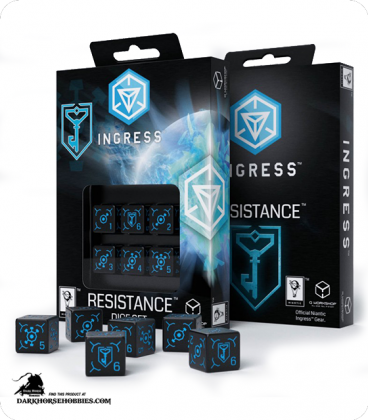 Ingress d6 Dice Set: Resistance