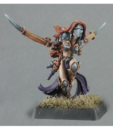 Warlord: Overlords - Moraia, Warbride Hero (painted by Anne Foerster)