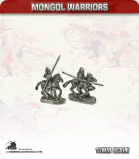 10mm Mongols: Heavy Cavalry with Spear and Bow
