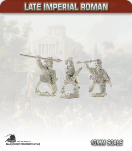 10mm Late Imperial: (Roman) Armoured Infantry with Mixed Weapons - Attacking