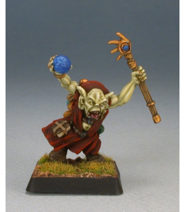 Warlord: Reven - Lunk, Goblin Mage (painted by Michael Genet)