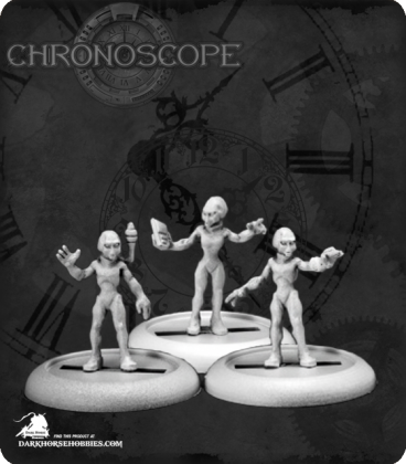 Chronoscope (Alien Worlds): Gray Aliens Set 4