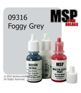 Master Series Paint: Core Colors - 09316 Foggy Grey (1/2 oz)