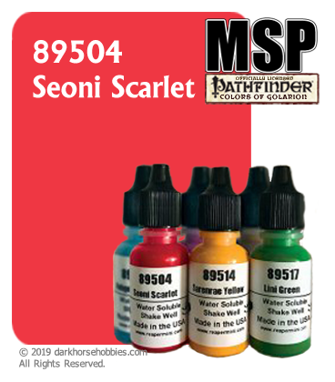 Master Series Paint: Pathfinder Colors - 89504 Seoni Scarlet (1/2 oz)