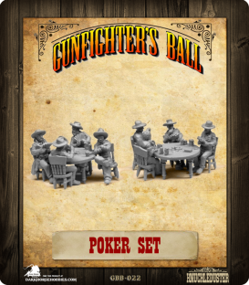 Gunfighter's Ball: Poker Set