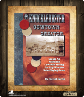 Knuckleduster Cowtown Creator Book