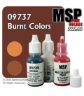 Master Series Paints: Burnt Colors Triad