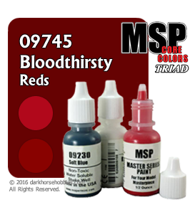 Master Series Paints: Bloodthirsty Reds Triad