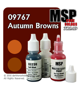 Master Series Paints: Autumn Browns Triad
