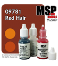 Master Series Paints: Red Hair Triad