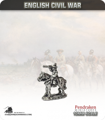 10mm English Civil War: Mounted General (type 2)