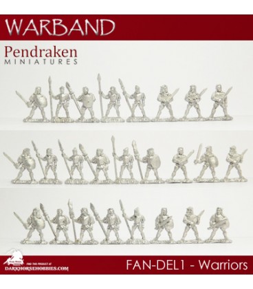 10mm Fantasy Dark Elves: Assorted Warriors