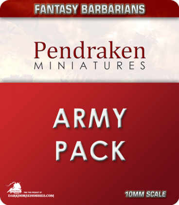 10mm Fantasy Barbarians: Warband Army Pack