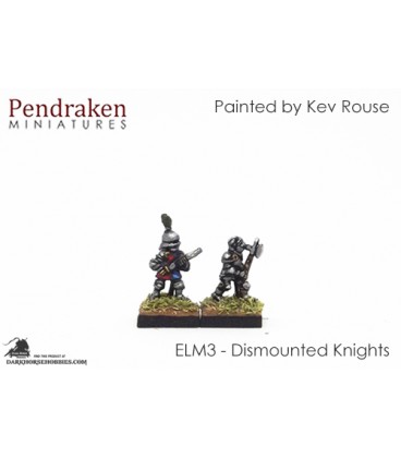 10mm European Late Medieval: Dismounted Knights