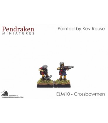 10mm European Late Medieval: Crossbowmen