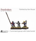 10mm European Late Medieval: Foot Command with Swiss Horns
