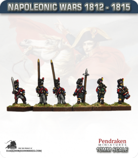 10mm Napoleonic Wars (1812-15): British Highlanders Foot Command