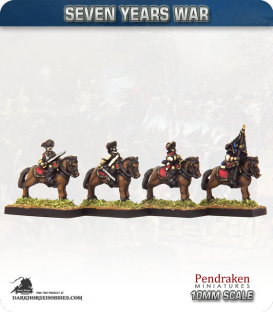 10mm Seven Years War: Prussian Cuirassiers
