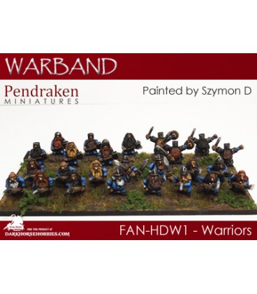 10mm Fantasy Hill Dwarves: Warriors