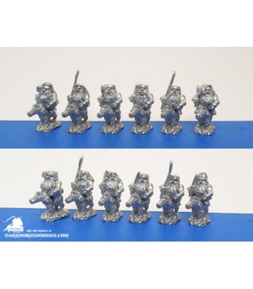 10mm Fantasy Hill Dwarves: Noble Riders