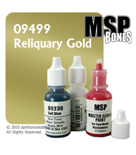 Master Series Paint: Bones Colors - 09496 Reliquary Gold (1/2 oz)