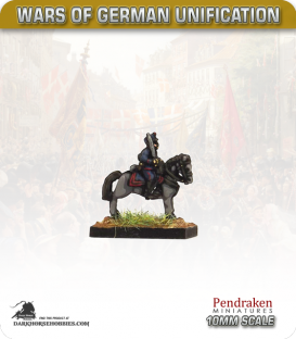 10mm Europe (1870s): Wurttemberg - Mounted Officers
