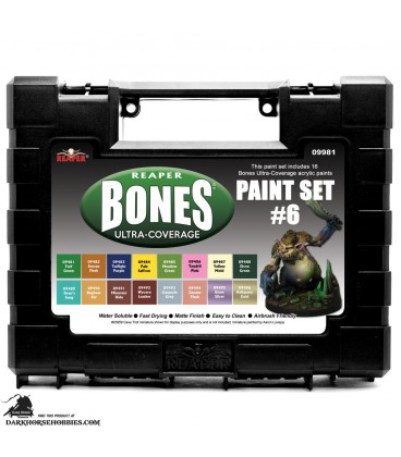 Master Series Paint: Bones Ultra-Coverage Paints Set 6