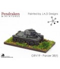 10mm World War II: German - Panzer 38t Light Tank