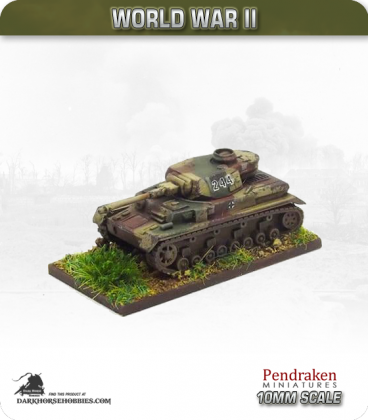 10mm World War II: German - Panzer IV G Medium Tank