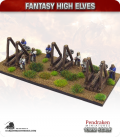 10mm Fantasy High Elves: Catapults with Crew