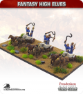 10mm Fantasy High Elves: Chariots with Crew
