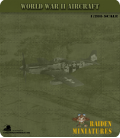 1:285 Scale: Curtiss P-40F Warhawk