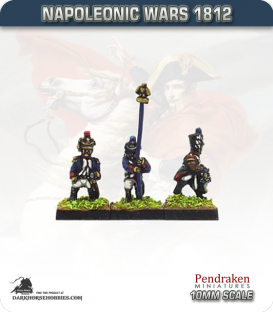 10mm Napoleonic Wars (1812): French Line Infantry Command